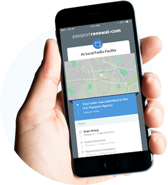 Real-Time Passport Order Tracking